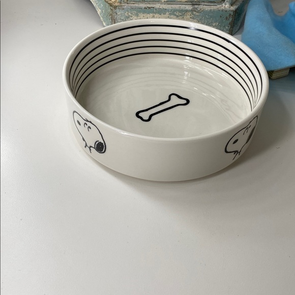 Peanuts Snoopy Pet Bowl with Black and White Design - Picture 4 of 5